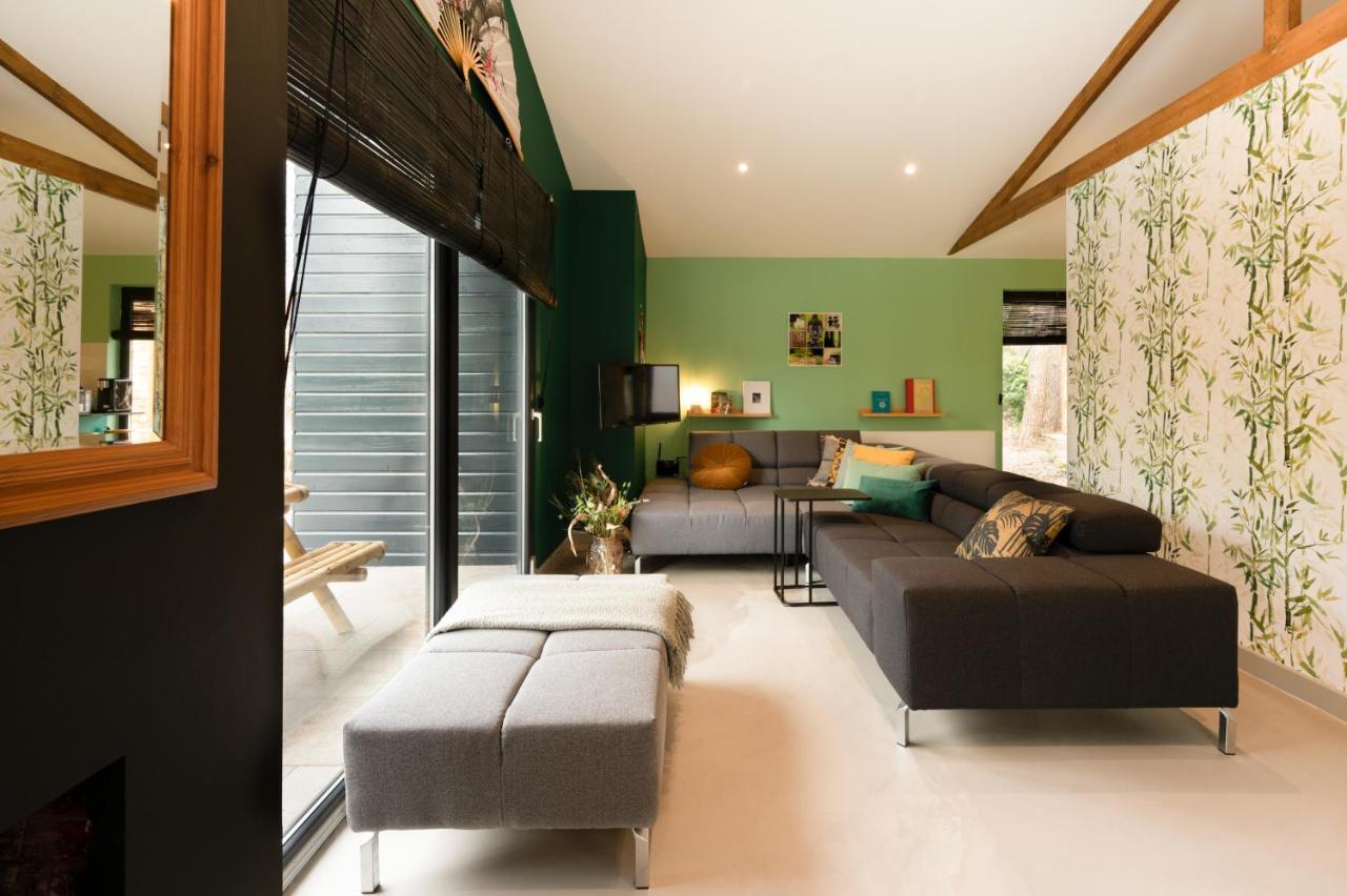 Zen-Bungalow No 1 Met Sauna En Hottub Rheezerveen المظهر الخارجي الصورة