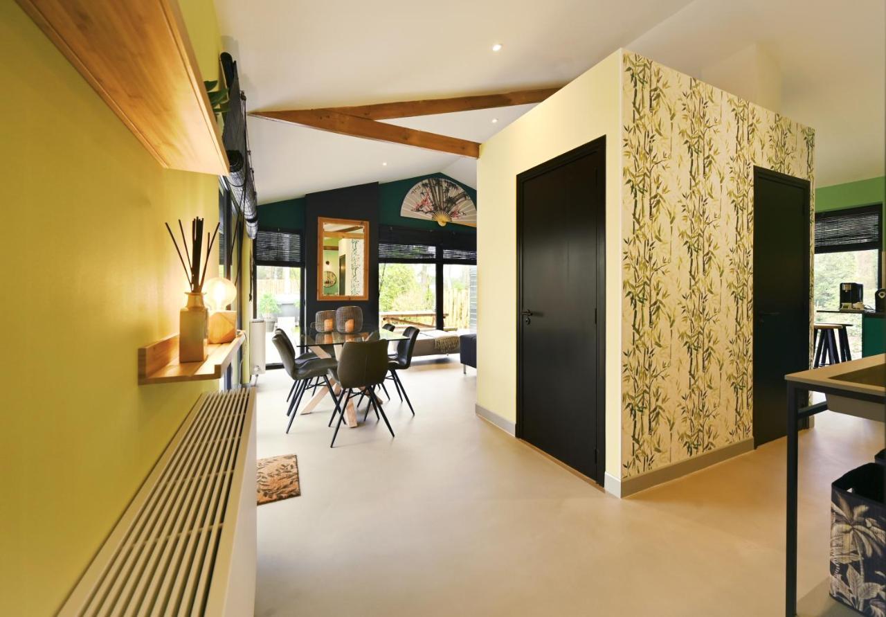 Zen-Bungalow No 1 Met Sauna En Hottub Rheezerveen المظهر الخارجي الصورة